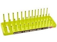 Hansen Global Inc. 14083 Hv Yellow 14 Dr. Metric 3row Multi Length Socket Holder-1