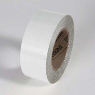 Incom TM1102W White Tuff Mark Tape (2 X 100')-1