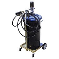 Aff American Forge 8622A Air Operated 50:1 Portablegrease Unit 120 Lb With Base-1