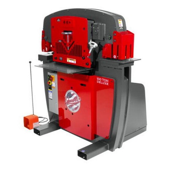 Edwards IW100DX-3P575-AC 100 Ton Deluxe Ironworker 575v 3ph With Powerlink-3