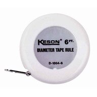 Keson D18646 6 Ft Diameter Tape Feet & Inches (12 In A Box)-1