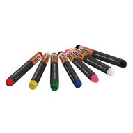 Keson Lcred Red Hard Lumber Crayon (12 In A Box)-1