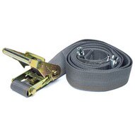 Ratcheting Cargo Strap with E-Clip