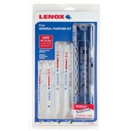 Lenox 121439KPE T2 Bi-metal Reciprocating Saw Blade Plumber & Electricians Kit 9 Piece-1