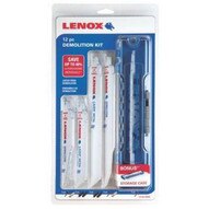 Lenox 1214412RKD T2 Bi-metal Reciprocating Saw Blade Demolition Kit 12 Piece-1