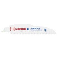 Lenox 203706066R5 6 (152mm) 6 Tpi T2 Bi-metal Demolition Reciprocating Saw Blade 5 Pack-1