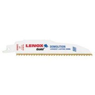 Lenox 21220B6066GR 6 (152mm) 6 Tpi Gold T2 Demolition Reciprocating Saw Blade 25 Pack-1