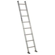 Louisville Ladder AE2108 8 Ft Aluminum Single Ladder Cap: 300 Lbs Type Ia-1