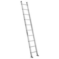 Louisville Ladder AE2110 10 Ft Aluminum Single Ladder Cap: 300 Lbs Type Ia-1