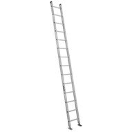 Louisville Ladder AE2114 14 Ft Aluminum Single Ladder Cap: 300 Lbs Type Ia-1