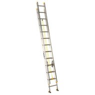 Louisville Ladder AE3224 24 Ft Aluminum Multi-section Ladder Cap: 250 Lbs Type I-1