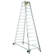 Louisville Ladder AM8014 14 Ft Aircraft Mechanic Ladder Cap: 300 Lbs Type Ia-1