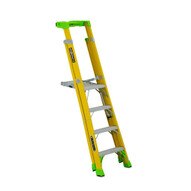 Louisville Ladder FCP1404HD 4' FG Cross Pinnacle 2-in-1 Platform Ladder Type IAA 375b Rated-1