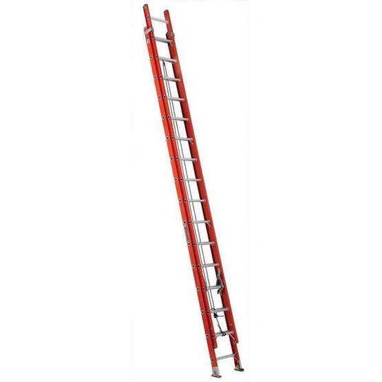 Louisville Ladder FE3232 32 Ft Fiberglass Multi-section Cap: 300 Lbs Type Ia-2