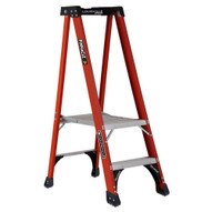 Louisville Ladder FXP1802HD 2 Ft Fiberglass Industrial Cap: 375 Lbs Type Iaa-3