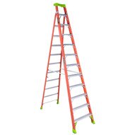 Louisville Ladder FXS1512 Type Ia 12 Ft Cross Step Louisville Fiberglass Step To Shelf Ladder-1