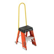 Louisville Ladder FY8002-S55S56 2 Ft Fiberglass Step Stool Industrial Cap: 250 Lbs-3