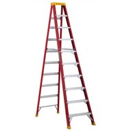 Louisville Ladder L-3016-10 10 Ft Fiberglass Standard Ladder Cap: 300 Lbs Type Ia-1