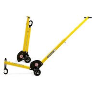 Magnetics MCL3000W06 Aluminum Adjustable Manhole Dolly Lift W 6 Wheels No Magnets Hinged Design-3