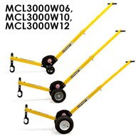 Magnetics MCL3000W12 Aluminum Adjustable Manhole Dolly Lift W 12 Wheels-1