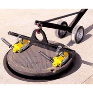 Magnetics mcl660x2 Manhole Magnetic Cover Lift Included 2 PNL0800 Magnets and Spreader Bar (Dolly Lift Sold Seperate)-3