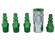 Milton S-305AKIT 5 Piece A-style 14 Npt Greencolorfit Coupler & Plug Kit-1