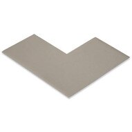 Mighty Line angle3gry 3 Wide Solid Gray Angle Pack Of 25-1