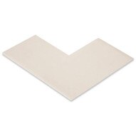 Mighty Line angle3w 3 Wide Solid White Angle Pack Of 25-1