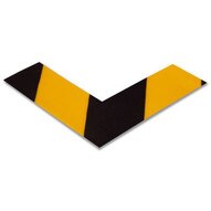 Mighty Line angleby 2 Wide Solid Yellow Angle With Black Chevrons Pack Of 25-1