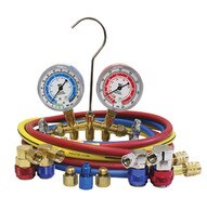 Mastercool 66661-AYF Dual 134a And 1234yf� Brassmanifold Gauge Set-1