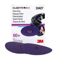 3m Company 33427 7 X 7 8 Cubitron� Ii 60gabrasive Fibre Disc Box Of 5-1