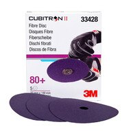 3m Company 33428 7 X 7 8 Cubitron Ii 80gabrasive Fibre Disc Box Of 5-1