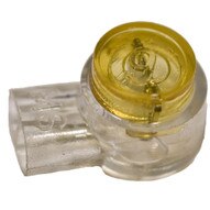 Morris Products 10756 Insulation Displacement Connectors (idc) Uy 2 Port 22-26 Awg (25 Piece Pack)-1