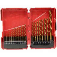 Morris Products 13592 16 Piece Titanium Coated Drill Bits Set-1