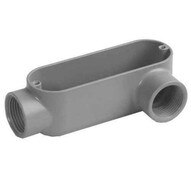Morris Products 14108 Aluminum Rigid Conduit Bodies Ll Type - Threaded 3-12-1