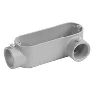 Morris Products 14205 Aluminum Emt Set Screw Conduit Bodies Ll Type 2-1
