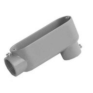 Morris Products 14245 Aluminum Combination Conduit Bodies Lb Type - Threaded & Set Screw 2-1