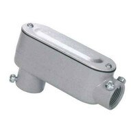 Morris Products 14251 Aluminum Combination Conduit Bodies Lb Type - Threaded & Set Screw With Cover & Gasket 2-1