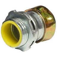 Morris Products 14987 Steel Emt Rain Tight Compression Connectors - Insulated Throat 3-1