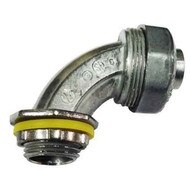Morris Products 15286 90&deg Liquid Tight Connectors - Zinc Die Cast 2-1