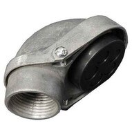 Morris Products 15539 Aluminum Service Entrance Head - Conduit Mount Threaded 4-1