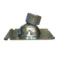 Morris Products 18093 Swivel Pendant - Mallable Square Fixture Hanger-1