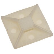 Morris Products 20355 Self-adhesive Tie Mounts 1.5 X 1.5 (100 Piece Pack)-1