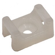 Morris Products 20360 Saddle Tie Mounts Center Mount 120lb (100 Piece Pack)-1