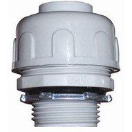 Morris Products 21818 Non-metallic Liquid Tight Connectors Straight With Steel Locknut 2�-1