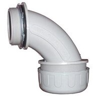 Morris Products 21824 Non-metallic Liquid Tight Connectors 90� With Steel Locknut 3 4�-1