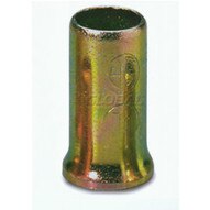 Morris Products 22082 Crimp Sleeves Non-insulated Steel #18 - #10 (100 Piece Pack)-1