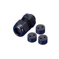 Morris Products 22237 Nylon Cable Glands - Multi-conductor - Npt Thread 2 Hole 12 .157 - .240-1