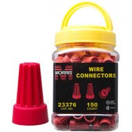 Morris Products 23376 Screw-on Wire Connectors P6 Red Small Jar-1