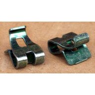 Morris Products 30773 Green Grounding Clips (100 Piece Pack)-1